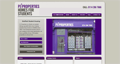 Desktop Screenshot of pjproperties.co.uk